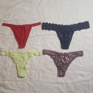 Victoria Secret Pink Small Thongs